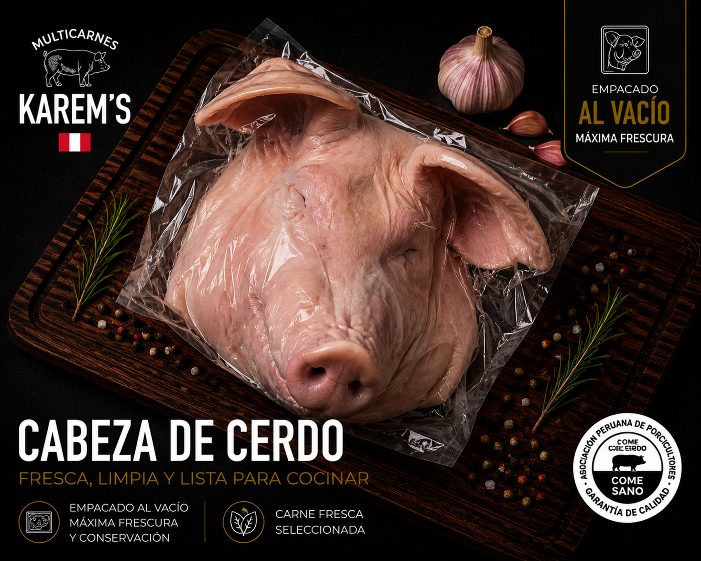Cabeza de Cerdo